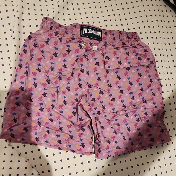 Vilebrequin Other - Vilebrequin Pink and Blue Floral Swim Shorts
